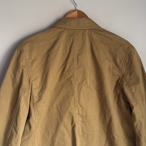 MADEWELL Women’s Dark Khaki Crossover Blazer Jacket in Regenerative Chino large - Picture 9 of 12